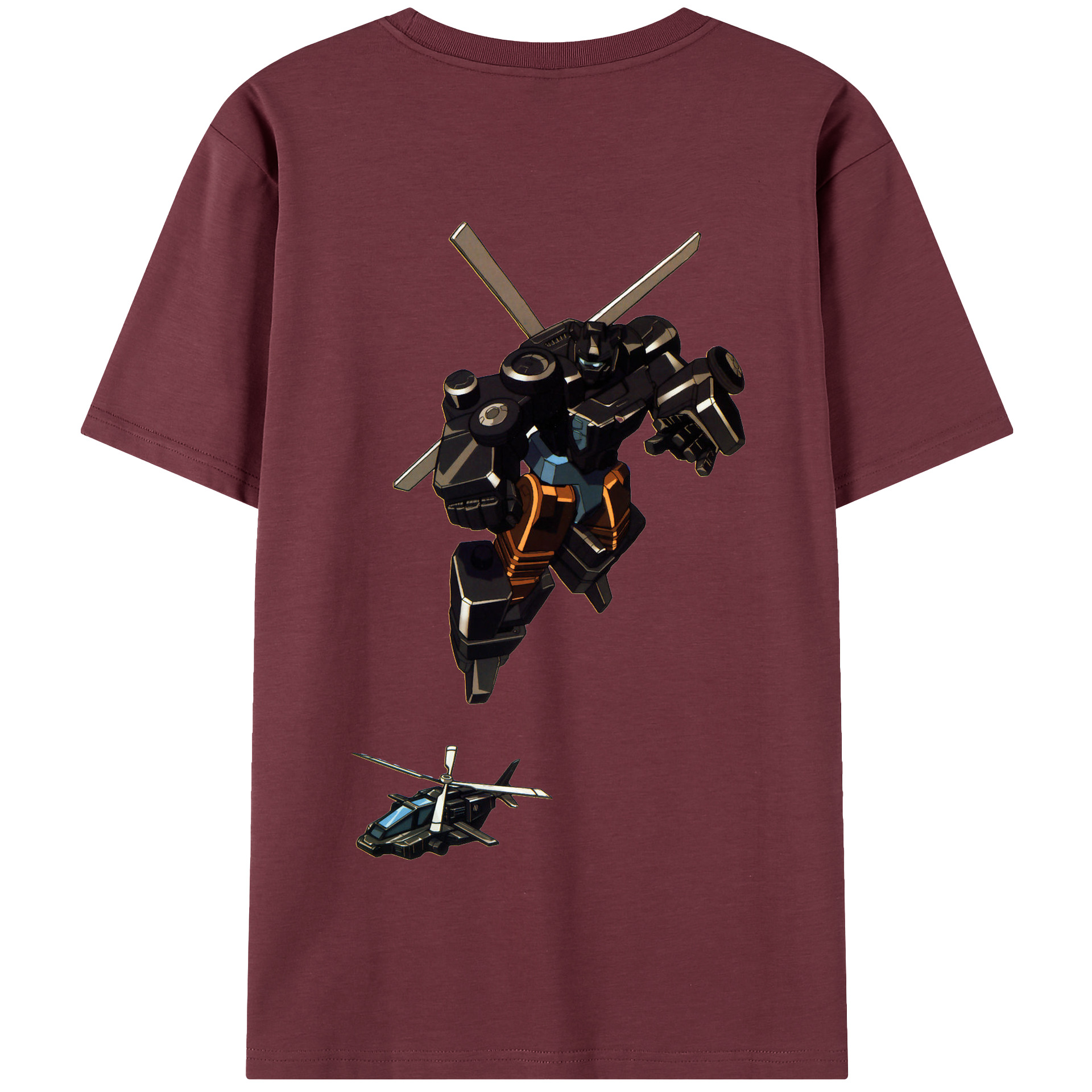 （画像用）  綿100％半袖Tシャツ（背面プリント）